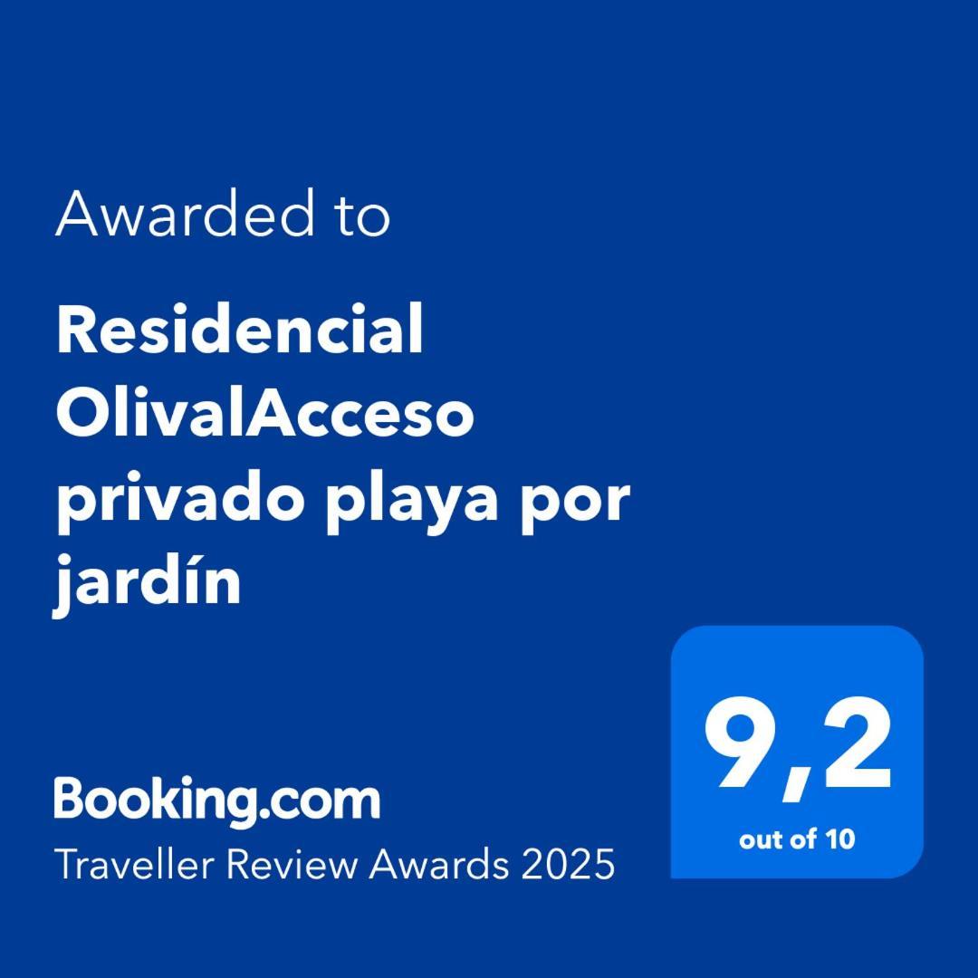 Residencial Olivalacceso Privado Playa Por Jardin エクステリア 写真